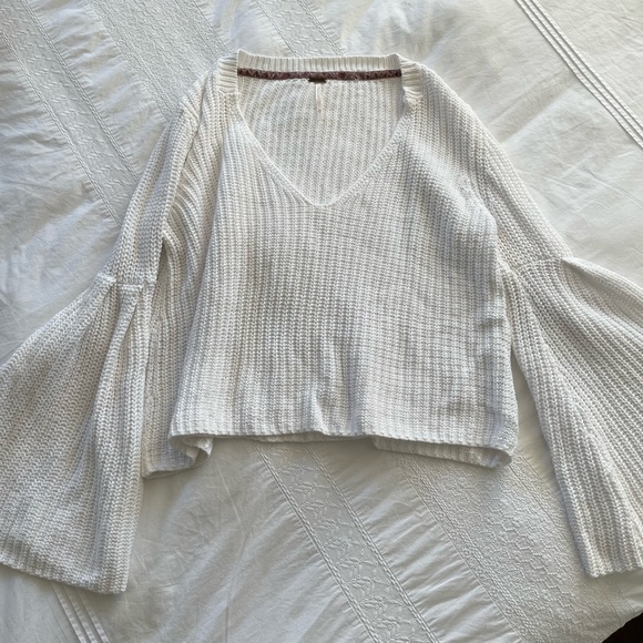 Free People Bell Sleeve Sweater - Picture 1 of 5